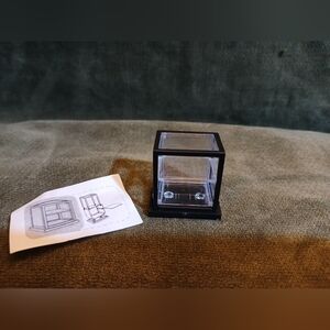 Black Display Cube Miniature